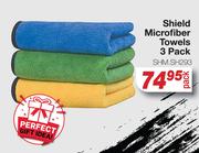 Shield Microfiber Towels 3 Pack