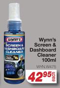 Wynn's Screen & Dashboard Cleaner 100ml