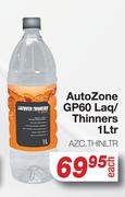 AutoZone GP60 Laq/Thinners 1Ltr