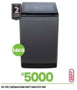 Defy 14Kg Washing Machine 22-312 DTL160
