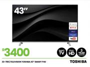 Toshiba 43" Smart FHD Television 23-786