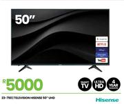 Hisense 50" UHD Television 23-750