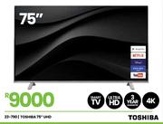 Toshiba 75" UHD Television 23-790