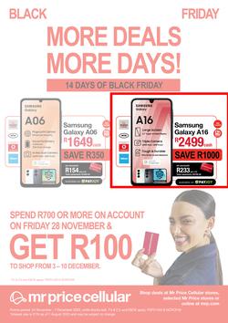 Mr Price Cellular : Black Friday (24 November - 07 December 2025), page 12
