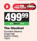 The Glenlivet Founder's Reserve Single Malt Scotch Whisky-750ml