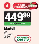 Martell VS Cognac-750ml