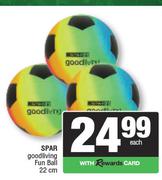 Spar Goodliving 22cm Fun Ball-Each