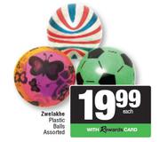 Zwelakhe Plastic Balls Assorted-Each