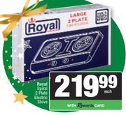 Royal Spiral 2 Plate Electric Stove