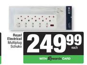 Royal Electrical Multiplug Schuko