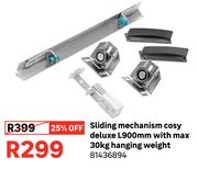Sliding Mechanism Cosy Deluxe L900mm With Max 30Kg Hanging Weight 81436894