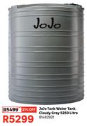 JoJo Tank 5250L Water Tank Coudy Grey 81482921