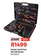 Dexter Hand Tool Set 108 Pieces 81419553