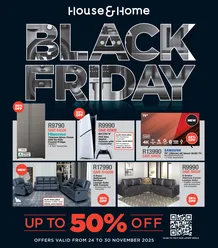 House & Home : Black Friday (24 November - 30 November 2025)