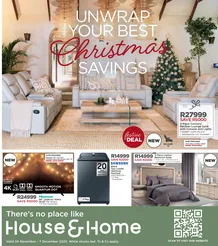 House & Home : Unwrap Your Best Christmas Savings (24 November - 07 December 2025)