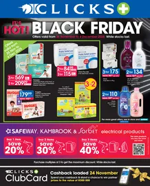 Clicks : Black Friday (26 November - 04 December 2025)