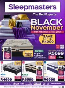 Sleepmasters : Black November (10 November - 30 November 2025)