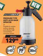 Autogear Pressure Type Anti-Acid-Base Sprayer 2Ltr SPRY004