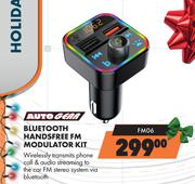 Auto Gear Bluetooth Handsfree FM Modulator Kit FM06