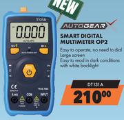 Autogear Smart Digital Multimeter OP2 DT131A