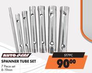 Autogear Spanner Tube Set 7 Piece Set 8-19mm ST7PC