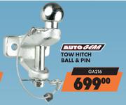 Autogear Tow Hitch Ball & Pin GA216