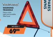 Truck Lamp Warning Triangle WS1205-1