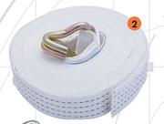 Autogear Tie Downs,Straps & Holders 4 Ton Load Lock Strap 50mm x 12m LH120