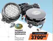 Hella Valuefir Supernova Spotlights 6" 2 Piece Set With Wiring Harness 1VF-634206-021