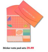 Sticker Note Pad Sets