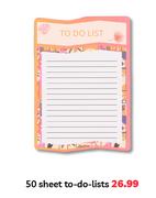50 Sheets To Do Lists