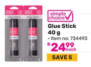 Simple Choice Glue Stick 734493-Each