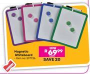 Simple Choice Magnetic Whiteboard 597736-Each