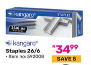 Kangaro Staples 26/6 (592008)