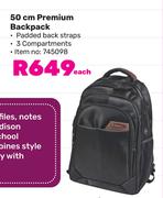 Edison 50cm Premium Backpacks 745098-Each