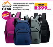 Outdoor Gear Travel Around The World With Outdoor Gear Backpacks (Exclusive To Game)-Each
