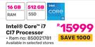 HP Intel Core i7 CI7 Processor 850021781