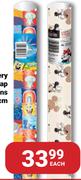 Creative Stationery Themed Roll Wrap 1m x 70cm-Each