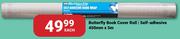 Butterfly Book Cover Roll Self Adhesive 450mm x 5m-Each