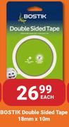 Bostik Double Sided Tape 18mm x 10m-Each