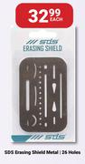 SDS Erasing Shield Metal (26 Holes)-Each