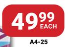 Meeco Laminating Pouches 150MIC, A4 (Pack Of 25)