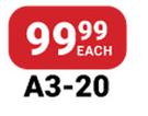 Flip File Display File A3 (20 Pockets)