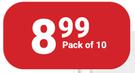 Treeline Filing Pockets PP 40MIC, A4 (Pack Of 10)