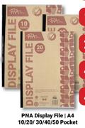 PNA Display File A4 (20 Pockets)