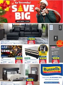 Russells : Ke'Dezemba Save Big (02 December - 24 December 2025)