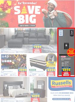 Russells : Ke'Dezemba Save Big (02 December - 24 December 2025), page 1