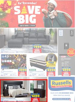 Russells : Ke'Dezemba Save Big (02 December - 24 December 2025), page 1