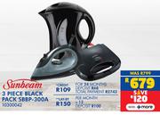 Sunbeam 3 Piece Black Pack SBBP-300A 10300042
