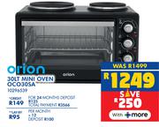 Orion 30L Mini Oven OCO30SA 10296539